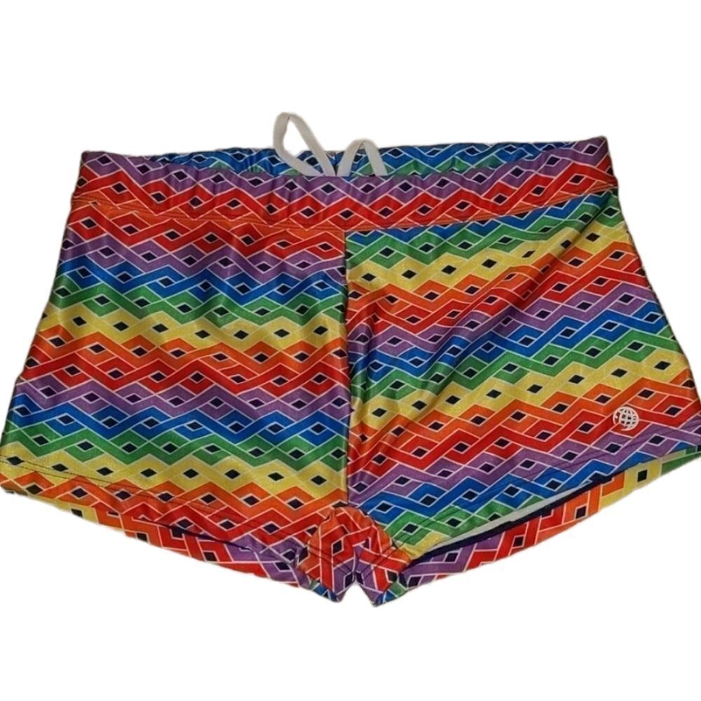 🤩 Evolve Rainbow swim‎ bottoms size large 🤩 2 for $20